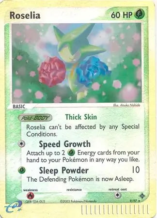 EX Dragon Roselia #9/97 reverse holo